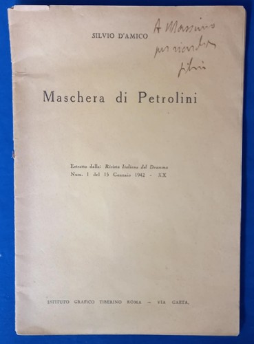 Maschera petrolini estratto - di,