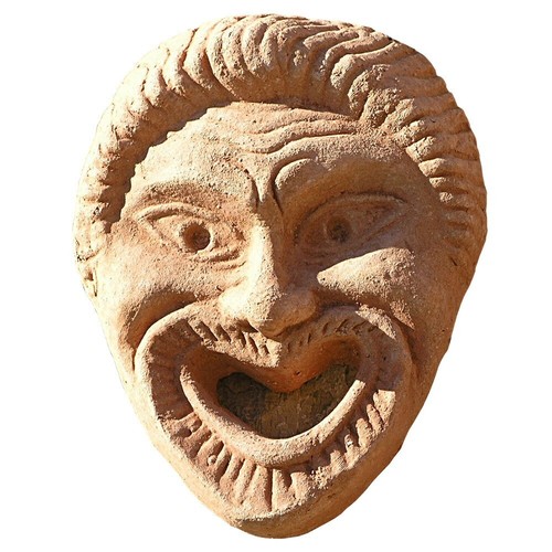 Commedia greca maschera - commedia,