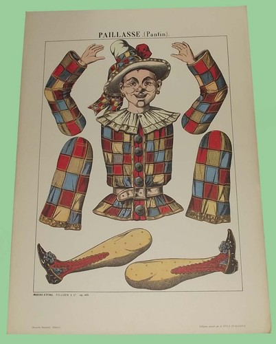 Paillasse pantin maschera - paillasse,