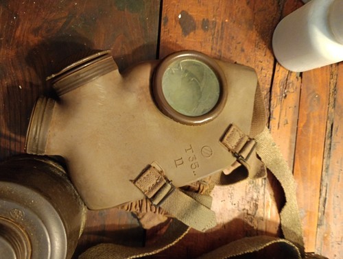 Militaria maschera antigas t35 - militaria,