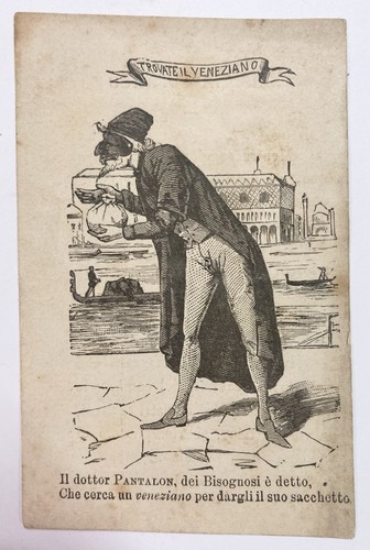 Antica figurina dottor - antica, figurina: