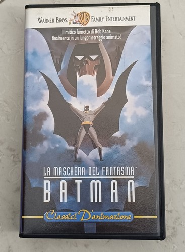 Vhs batman maschera - maschera, del